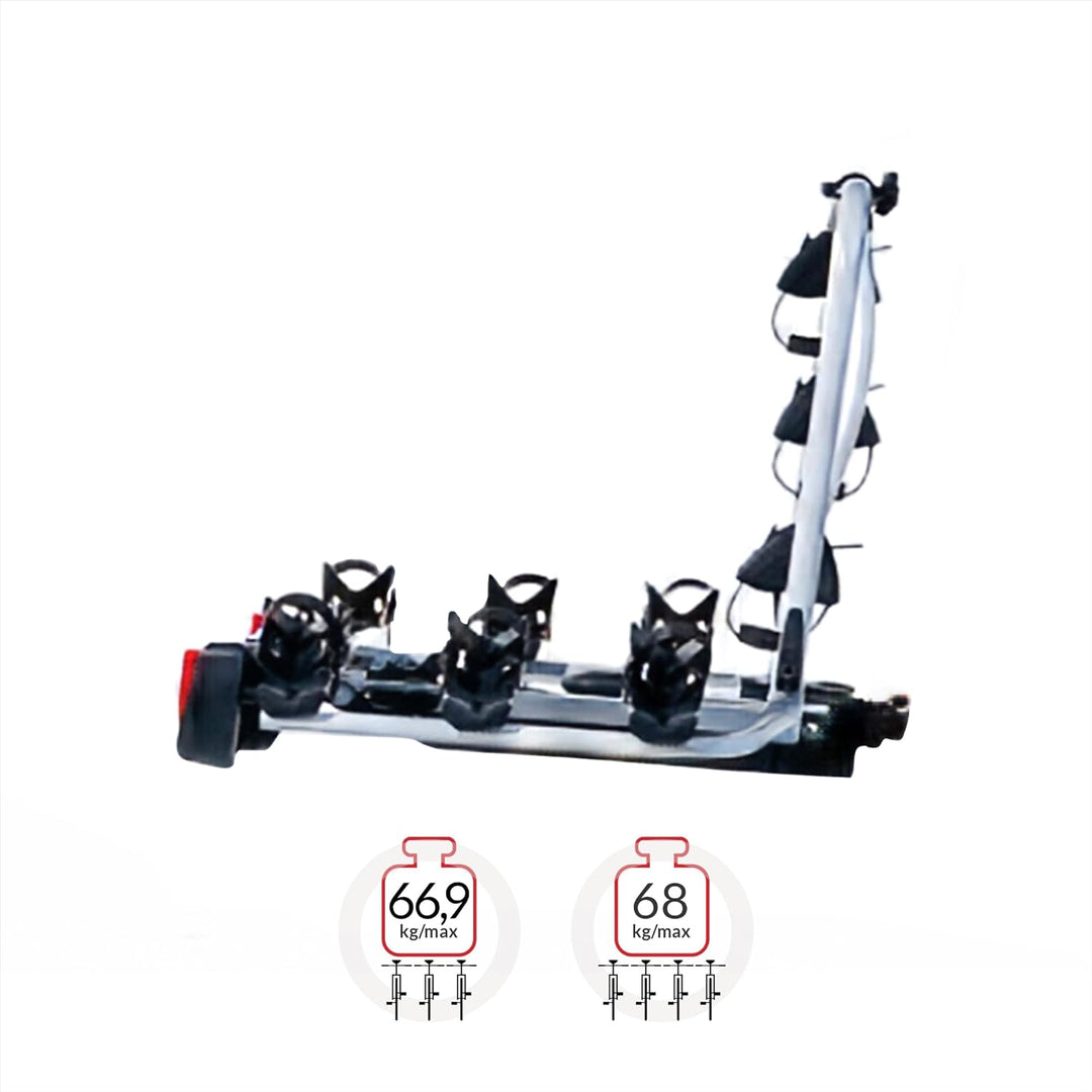Atera 022685 Fahrradträger Strada Sport 3, Kupplungsträger, für 3 Fahrräder