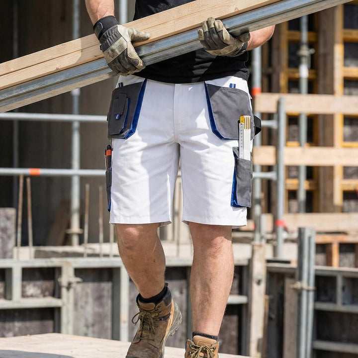 Emerton Arbeitsshorts - Kurze Arbeitshose Herren - Kurze Arbeitshosen Herren - Herren Cargohose Kurz