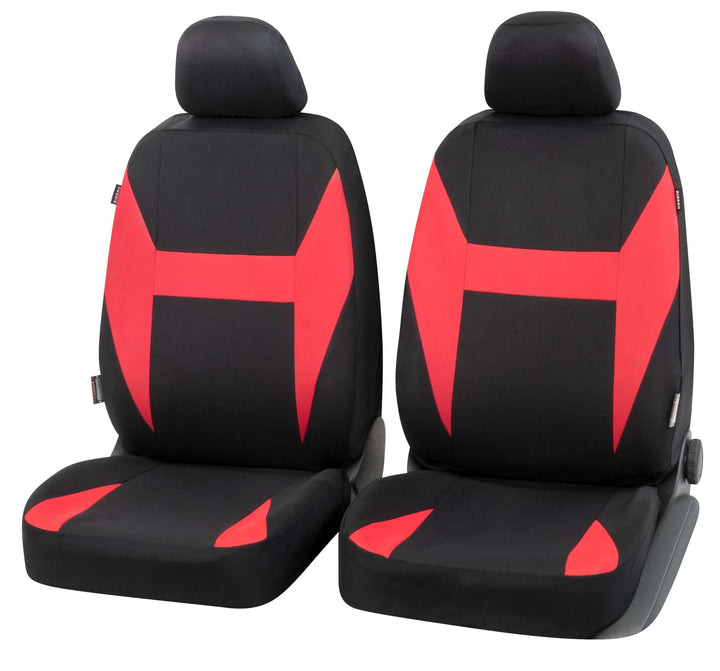 Walser Auto-Sitzbezug Caledon 2 Vordersitzbezüge, Universal PKW-Sitzbezüge Polyester, Auto-Schonbezü