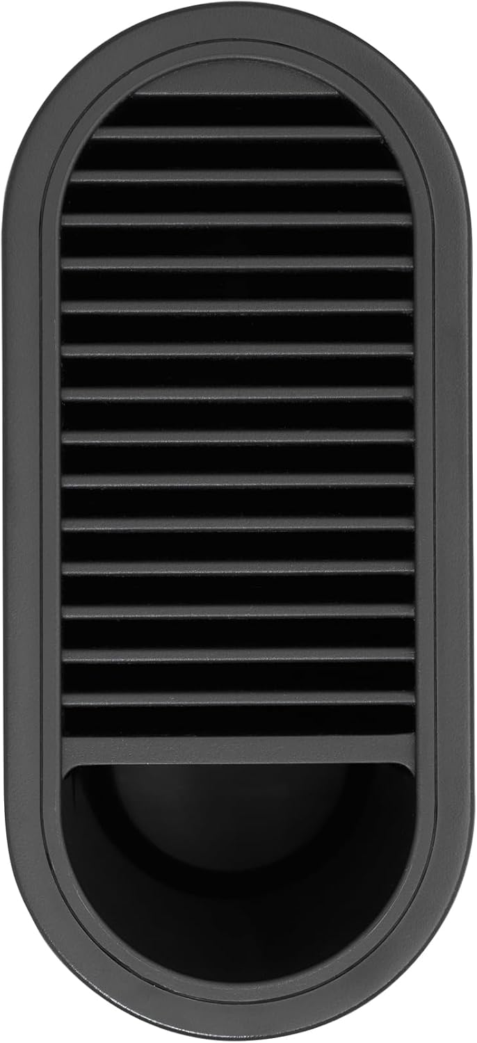 Brabantia Profile Messerblock mit Zusatzfach, Kunststoff, Dark Grey, 129889