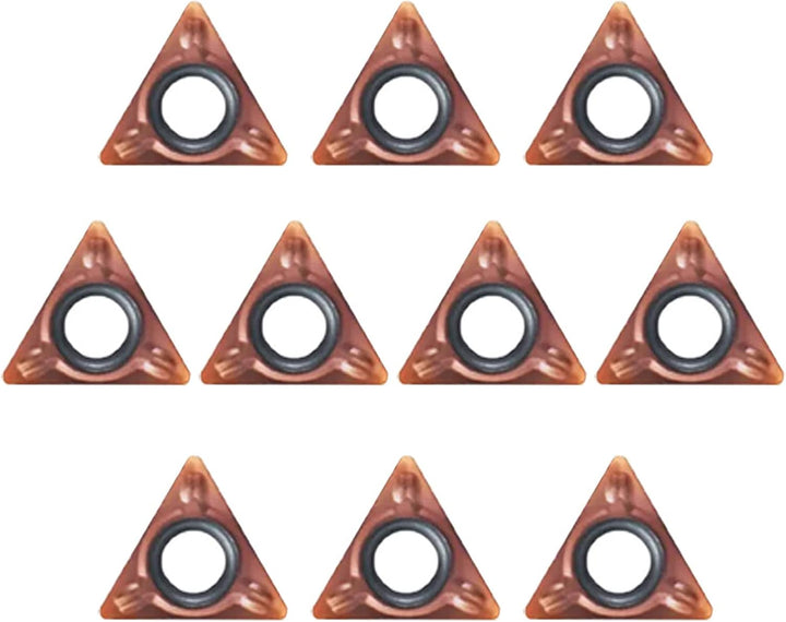 10 Stück Dreiecksschneiderköpfe für pneumatische Anfasmaschinen,Ersatzeinsatz für C-Winkel Teile 1,