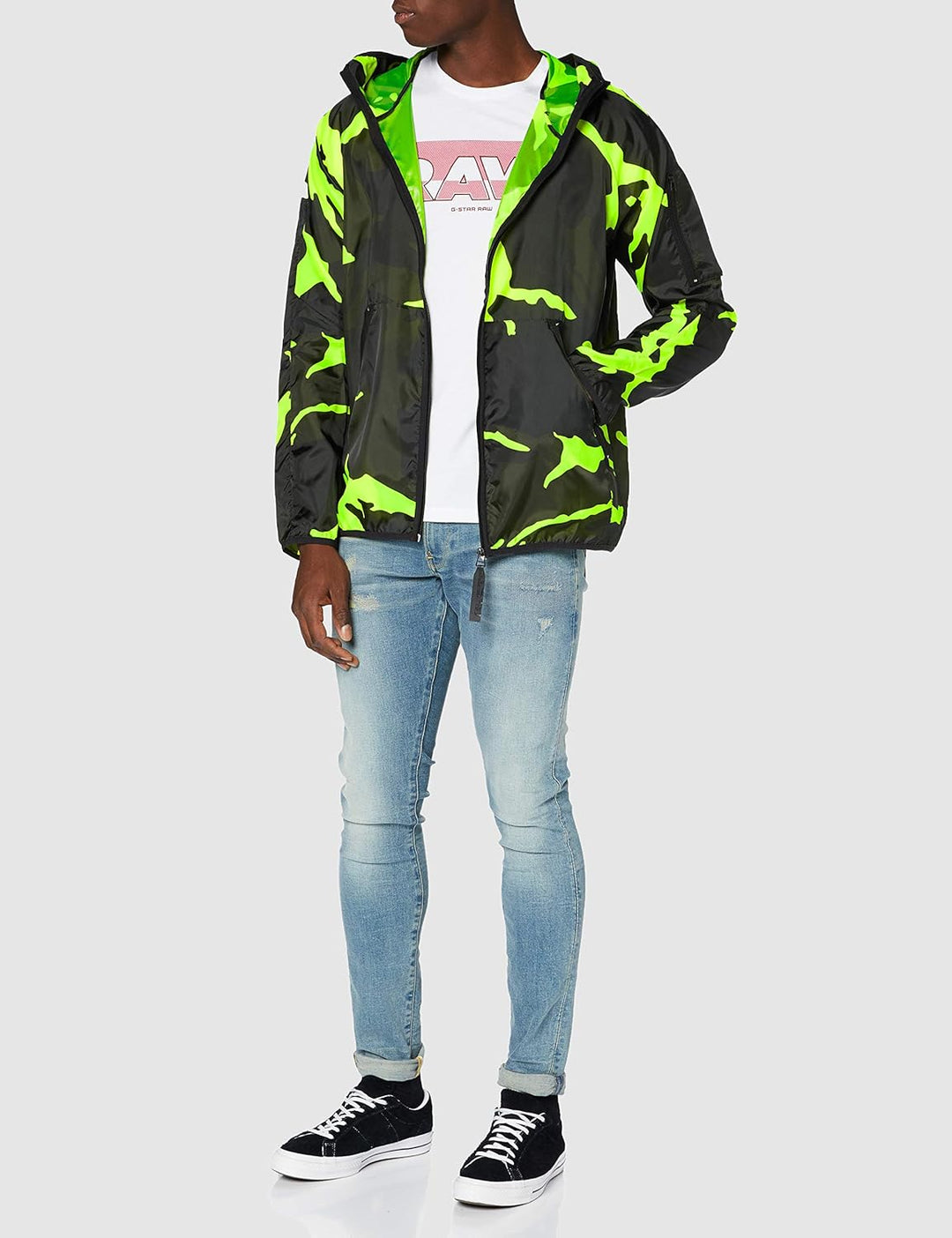 G Star RAW, Herren Mysterious Regular Hemd L Schwarz (Caviar D21982-d190-d301), L Schwarz (Caviar D2
