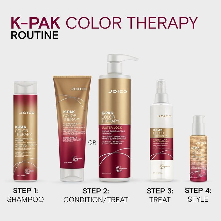K-PAK Color Therapy Luster Lock Sofort-Glanz- und Reparaturbehandlung 500 ml (1er Pack), 500 ml (1er