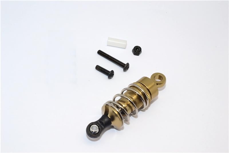 GPM Kyosho Motorcycle NSR500 Tuning Teile Aluminium Drive Shock (52mm) - 1Pc Set Titanium