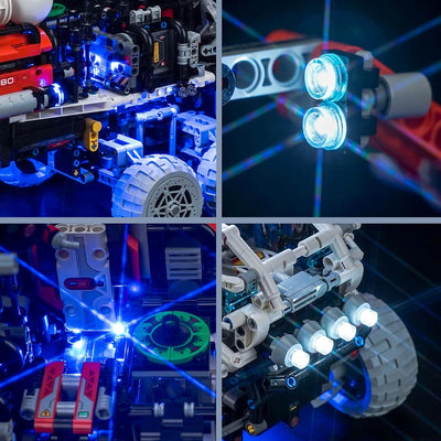 Led Licht Set Kompatibel mit Lego 42180 Technic 42180 Mars Crew Exploration Rover Bauset (Kein Model