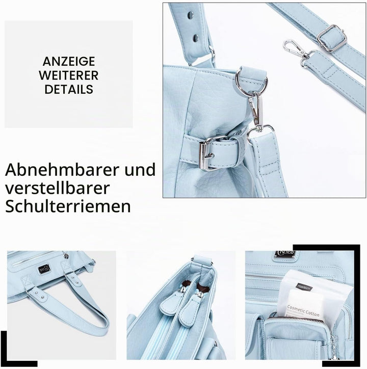 KL928 Handtasche Damen Tasche Umhängetasche Schultertasche Damentaschen gross für Damen Frauentasche