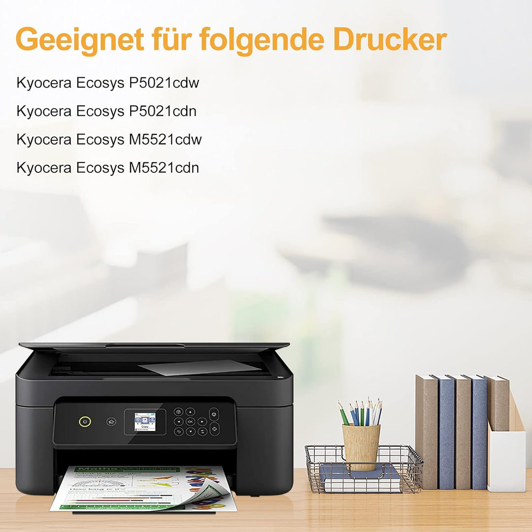 LeciRoba TK-5220 für Kyocera TK-5230 TK5220 Toner für Kyocera Ecosys P5021cdw Kyocera Ecosys P5021cd