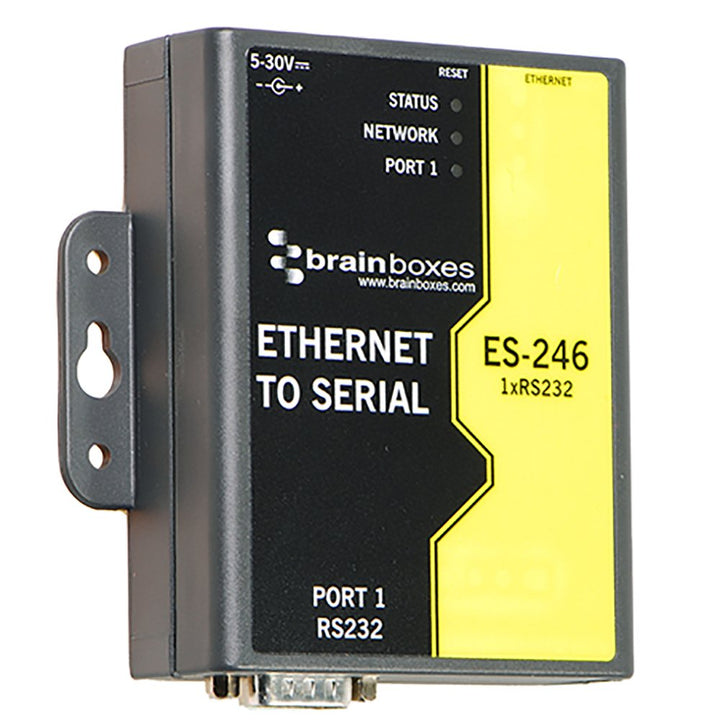 Brainboxes RS232 1 Port Ethernet auf Seriell Adapter