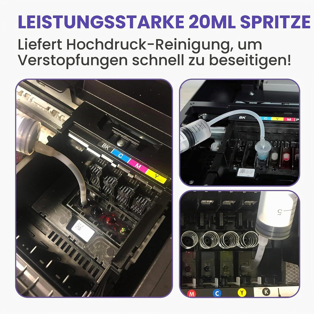 Best Printers-Reinigungsset für, HP | Brother Inkjet-Druckkopf-Reinigungsset
