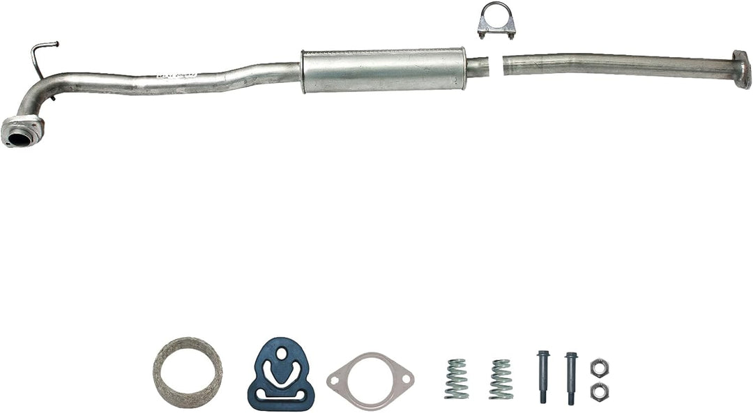 Ferroz Export Ersatz für Auspuff Mittelschalldämpfer für Nissan X-Trail (T30) 2.0, 2.5 4x4 + Anbauki