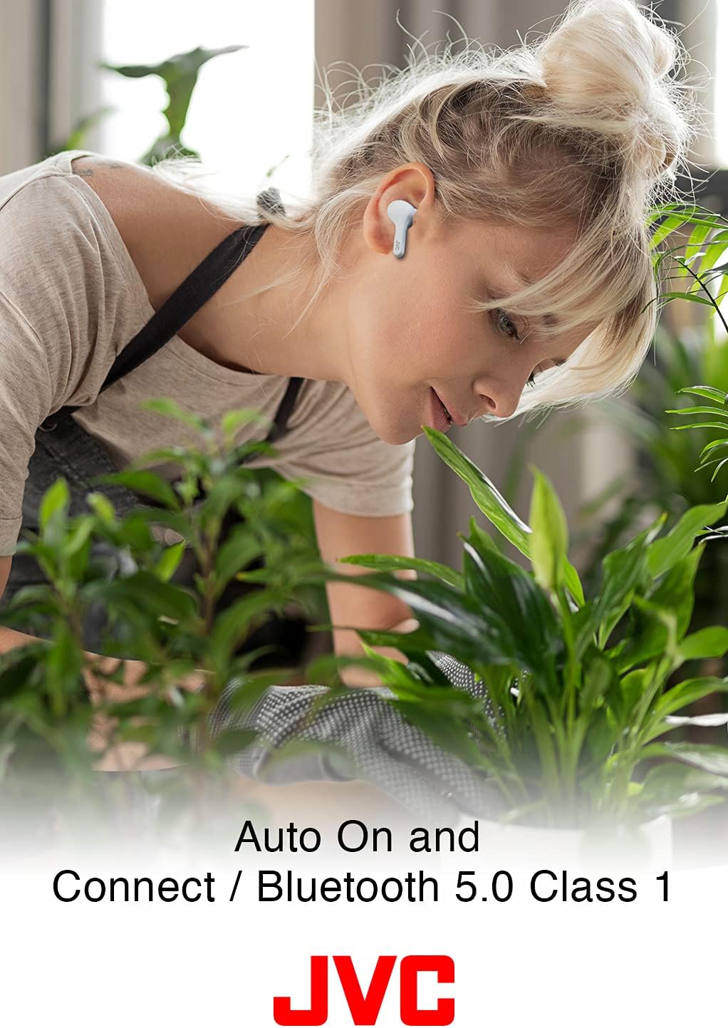 JVC Earbuds True Wireless Kopfhörer (Rot), rot