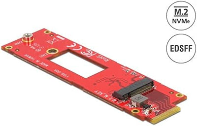 Delock Konverter EDSFF E1.S zu M.2 Key M Slot NVMe