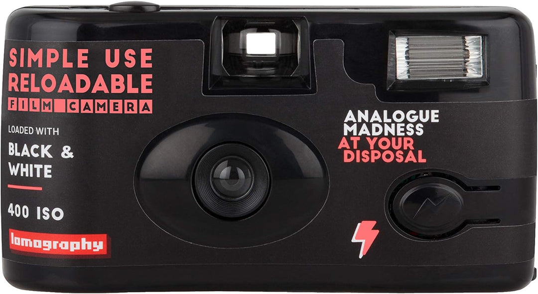 Lomography Einfach zu bedienende, wiederladbare Kamera-Schwarz-Weiss-Film