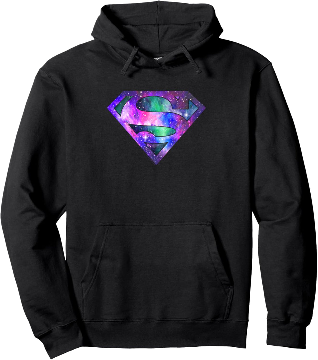 Superman Galaxies Shield Pullover Hoodie