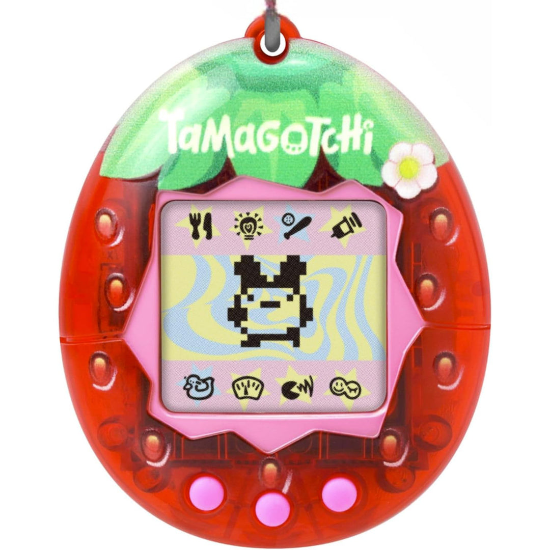 Bandai - Tamagotchi - Original Tamagotchi - Fresh Strawberry - Elektronisches virtuelles Haustier -