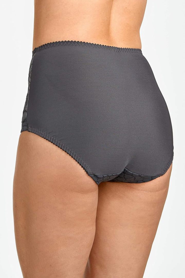 Miss Mary of Sweden Jacquard &amp; Lace Formende Miederhose – Hohe Taille, Bauchkontrolle, Jacquard und