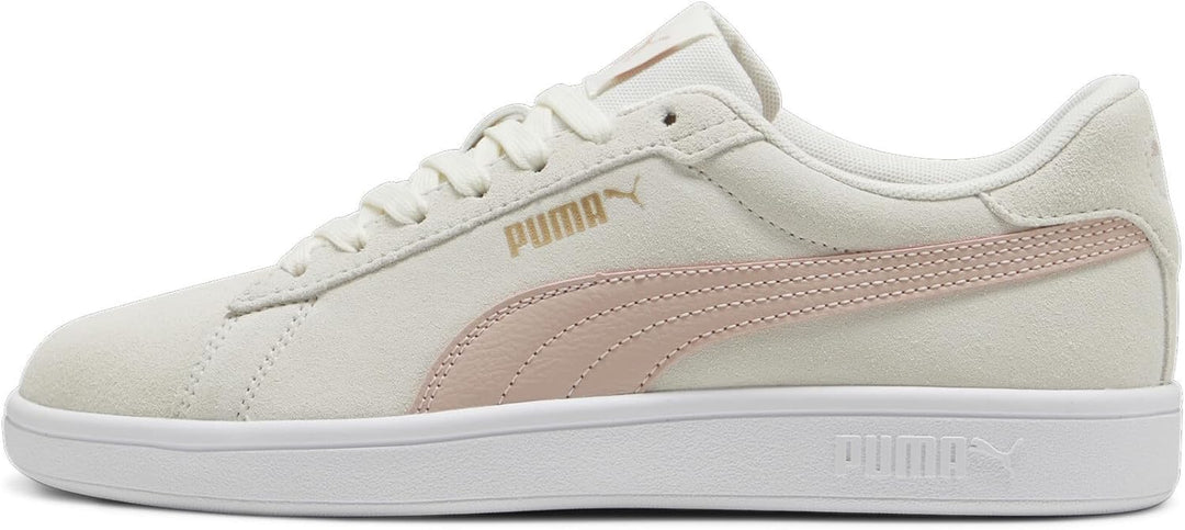 PUMA Unisex Smash 3.0 Sneaker 37.5 EU Warm White Rose Quartz Puma White, 37.5 EU Warm White Rose Qua
