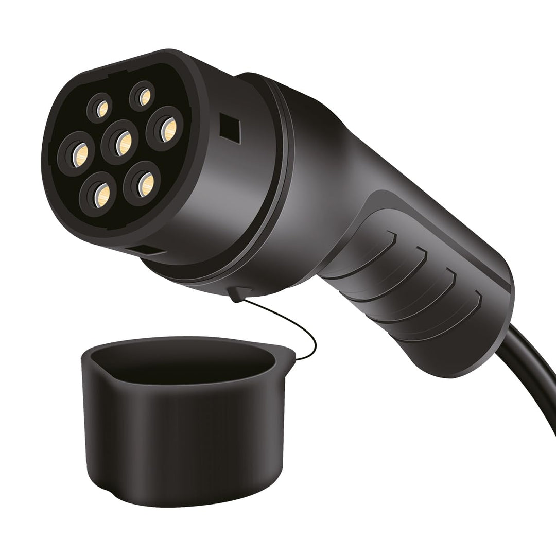 LogiLink E-Auto-Ladekabel, Typ 2, 3-phasig, 32 A, 22 kW, mit Tasche, 7,5 m