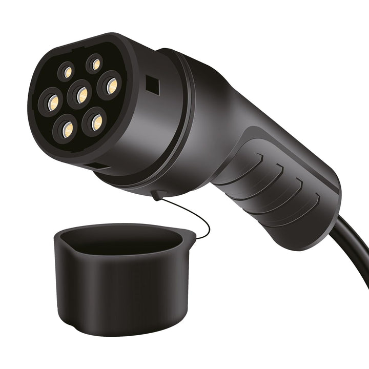 LogiLink E-Auto-Ladekabel, Typ 2, 3-phasig, 32 A, 22 kW, mit Tasche, 7,5 m