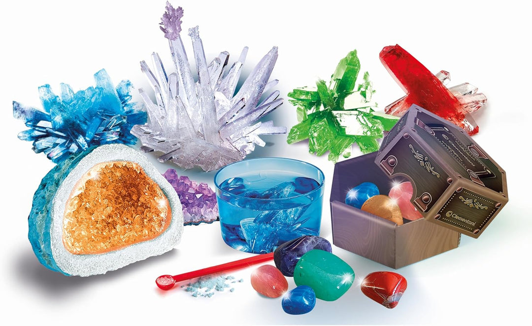 Galileo Lab - Kristalle und Edelsteine Deluxe, Kristalle züchten und Edelsteine sammeln für Kinder a