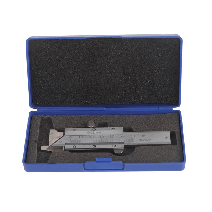 YWBL-WH Fasenmessgerät-Lineal, Messschieber aus Edelstahl, 0–50 Mm, Mechanisches Ablesewerkzeug für