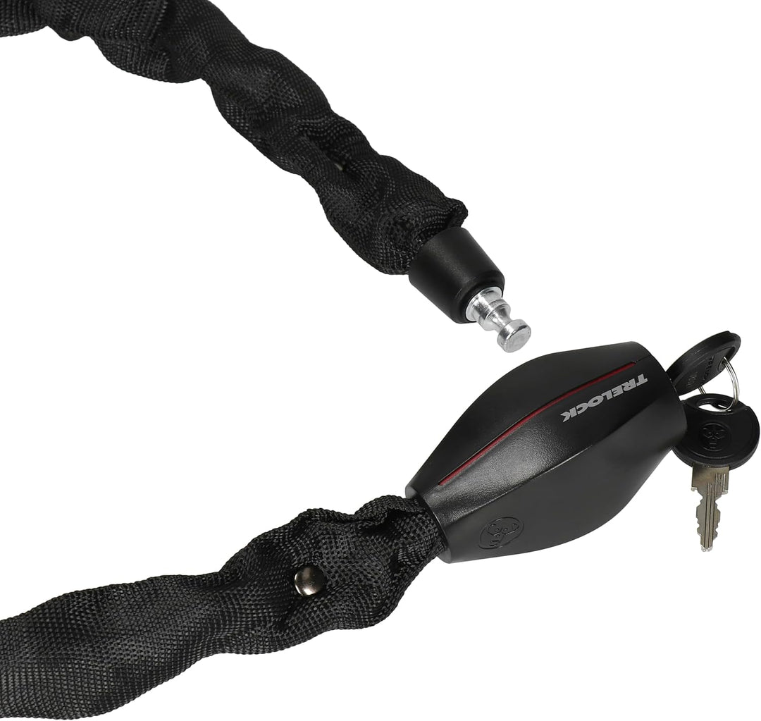 TRELOCK Kettenschloss BC 280, 85cm Schlosslänge, Schwarz, 8005433
