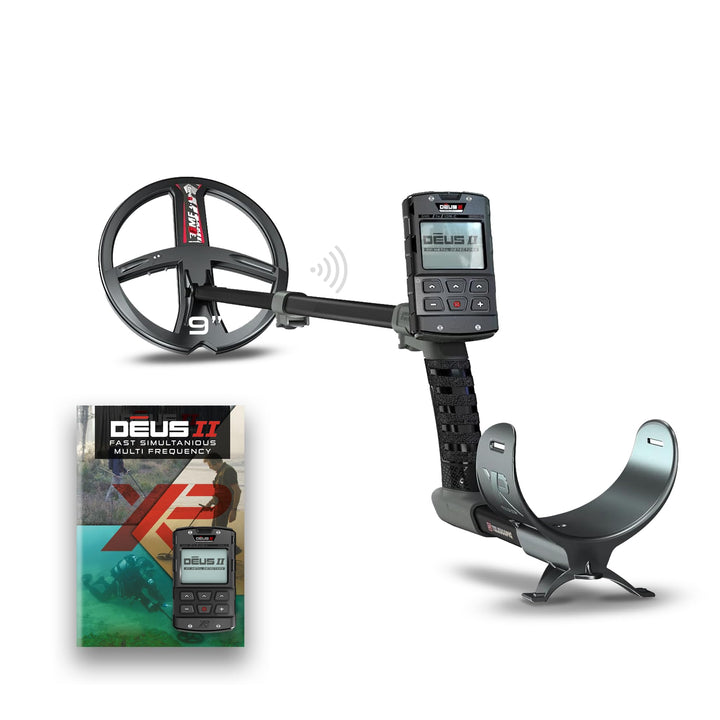 XP Metal Detectors Deus II - Wasserdicht und Mehrfrequenz, ideal für die Schatz- und Reliquiensuche