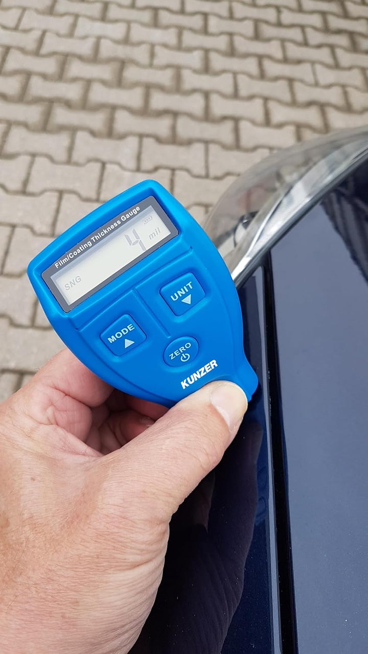 Kunzer 7SDM01 Schichtdickenmesser für Auto, PKW, SUV - Exakte Messung von Lackauftragsstärken 0-1,8