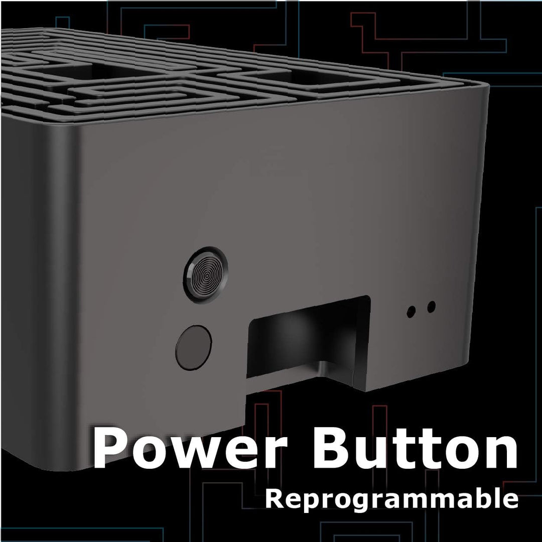 Akasa Maze Raspberry Pi 4 Gehäuse, lüfterloses Gehäuse für Raspberry Pi 4 Modell B, Verdeckter Micro