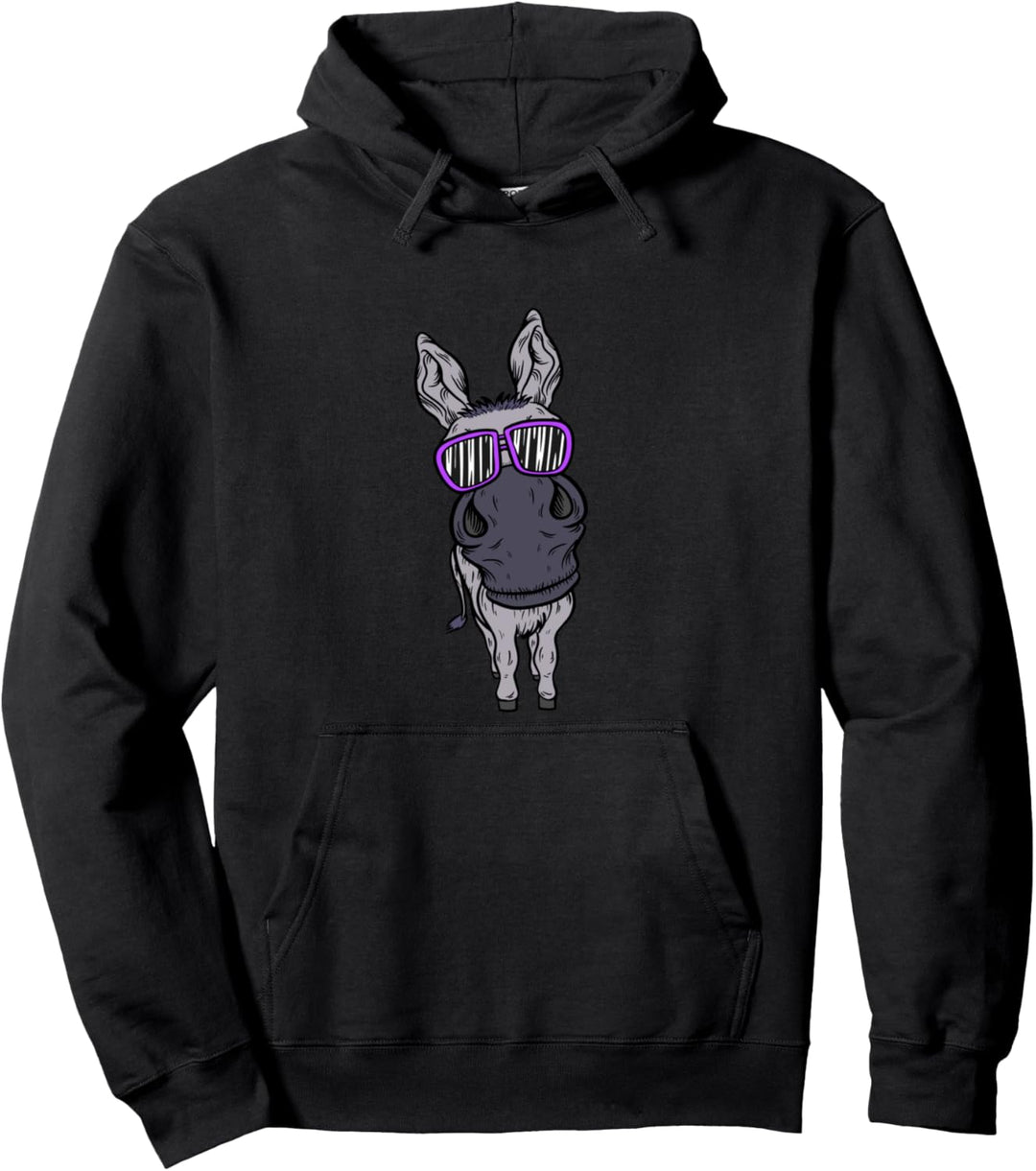 Lustiger Hausesel Bauernhof Pferd Maulesel Maultier Esel Pullover Hoodie