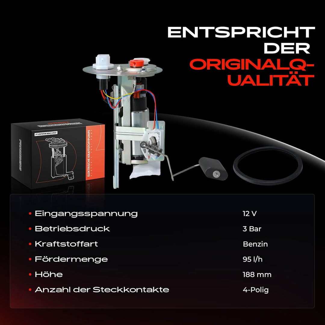 Kraftstoffpumpe Benzin für Mondeo II BAP BNP BFP 1.6L-2.5L 1996-2000 0986580404