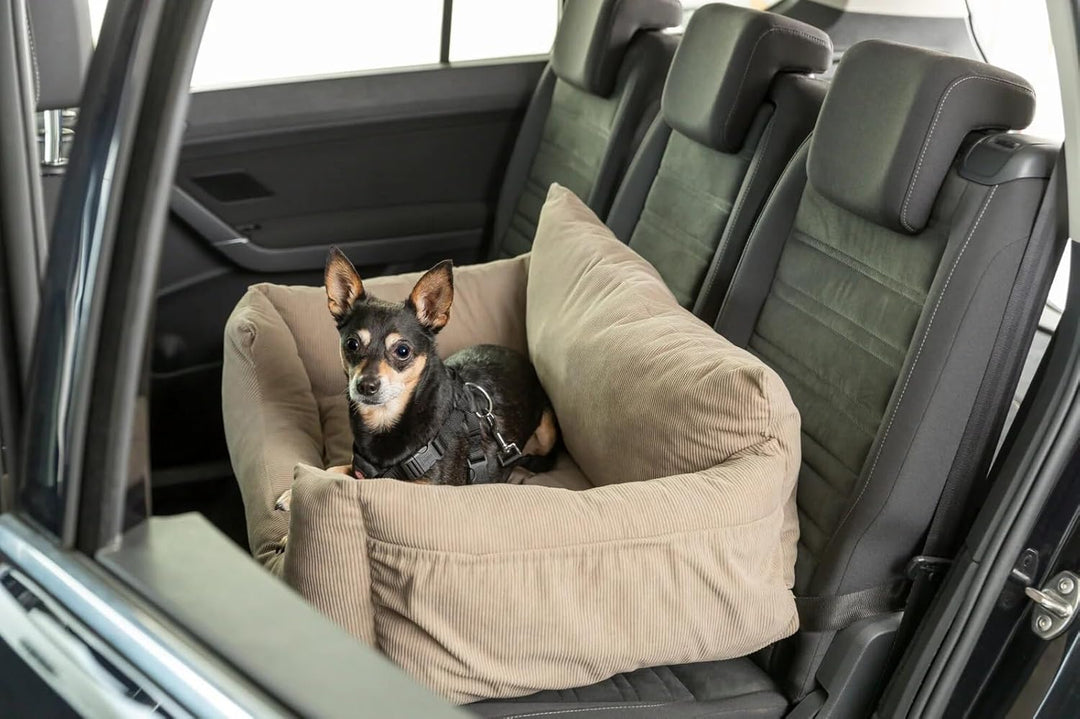 Trixie Autositz doppelt 80 x 35 x 60 cm Taupe