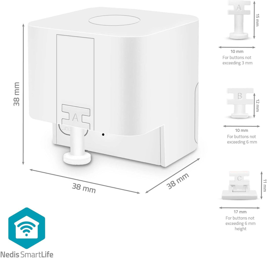 Nedis SmartLife Fingerroboter CR2 | 1000 mAh | Bluetooth® | DREI Arten von Fingern