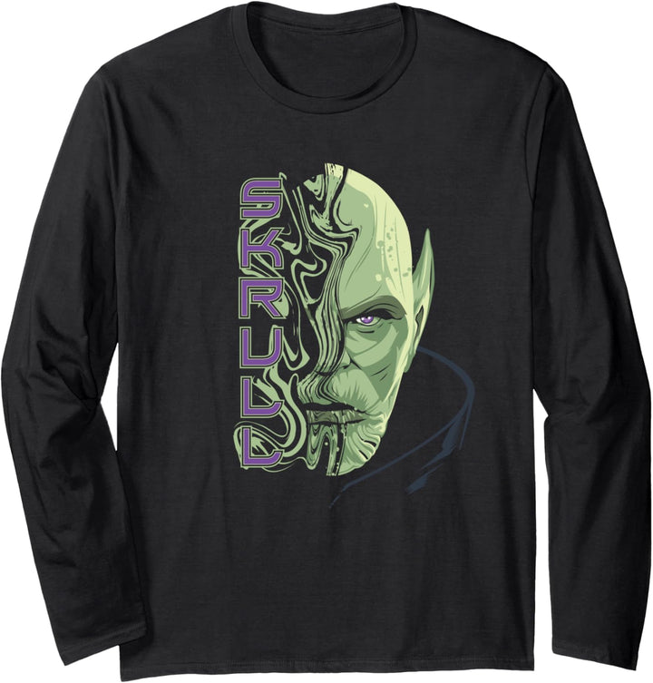Marvel Captain Marvel Talos Skrull Langarmshirt