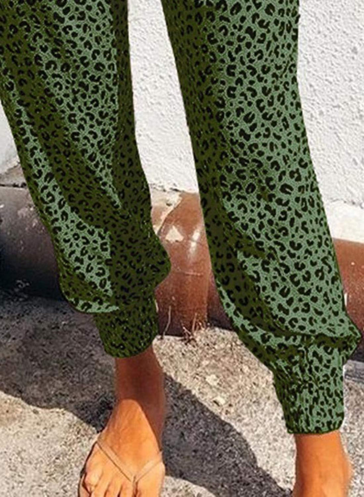 Dokotoo Damen Jogginghose Lang Freizeithose Sporthose Elastisch Pumphose Haremshose Lässige Lose Sto