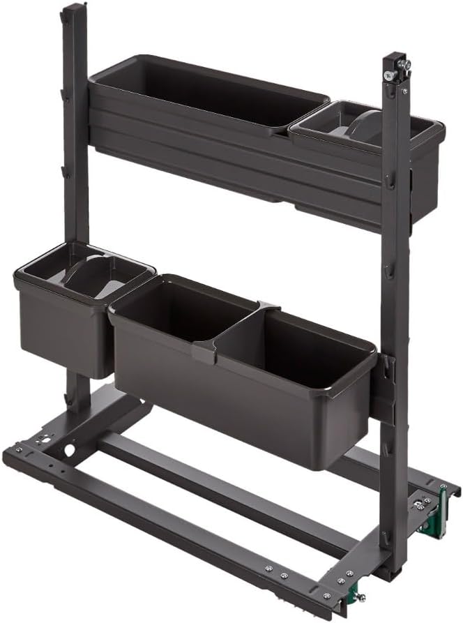 YouboXx-Set 3 Organisationssystem anthrazit für Apothekerauszug DISPENSA, DISPENSA Swing, DISPENSA j