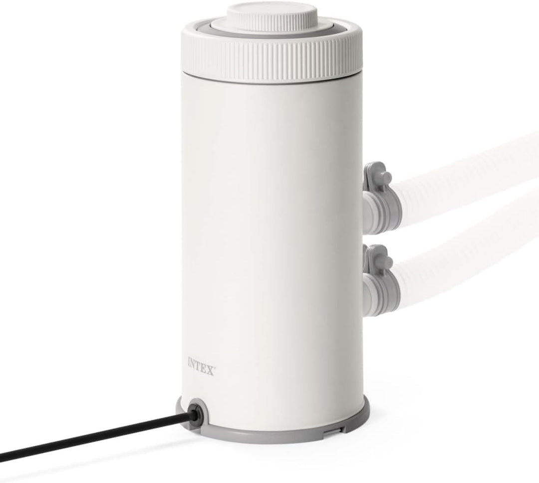 Intex Krystal Clear Cartridge Filter Pump - Pool Kartuschenfilteranlage - 900 L/H 3.406 l/h / 90 W,