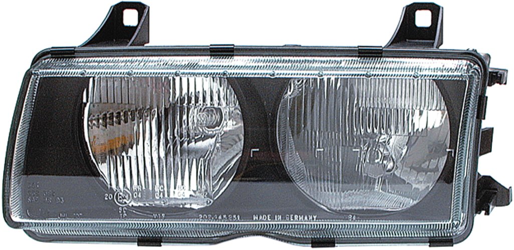 HELLA 1AJ 007 143-101 FF/Halogen-Hauptscheinwerfer - rechts - für u.a. BMW 3 Compact (E36), Rechts