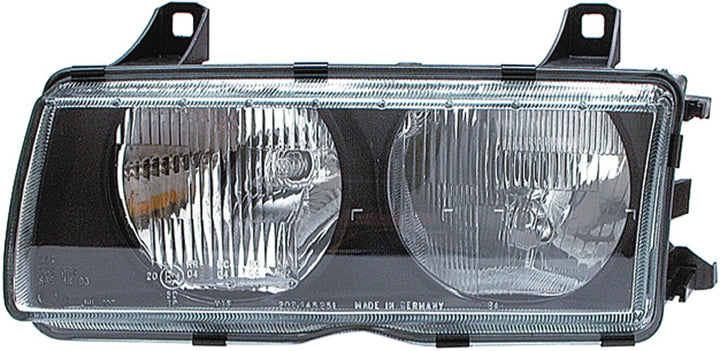 HELLA 1AJ 007 143-101 FF/Halogen-Hauptscheinwerfer - rechts - für u.a. BMW 3 Compact (E36), Rechts