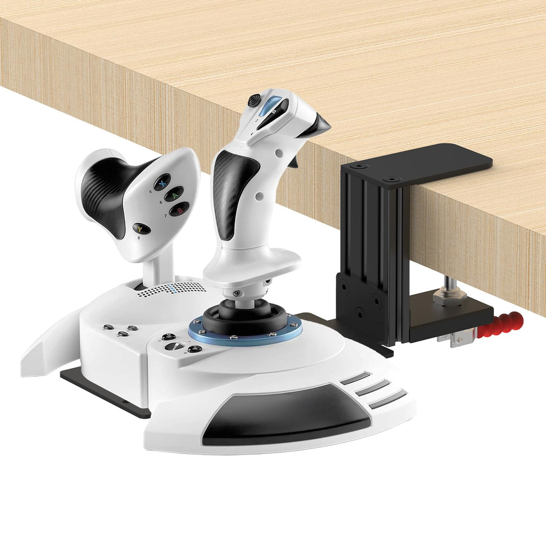 Flugsimulator-Joystick-Tischhalterung, Hotas Halterung - Kompatibel mit Thrustmaster T. Flight Hotas