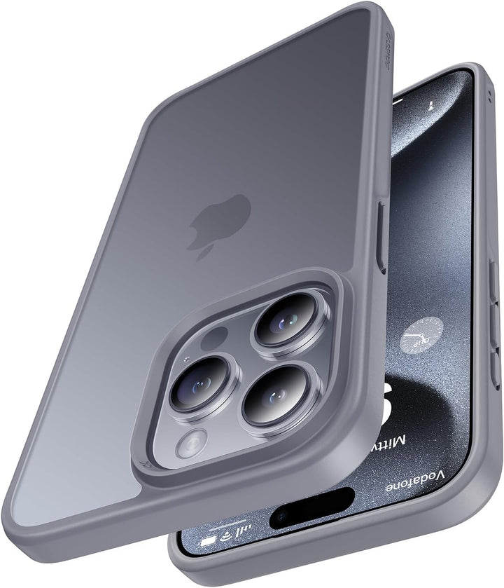 CASEKOO 2025 Neu für iPhone 15 Pro Max Hülle [Unzerstörbarer Militärschutz] (Stossfeste Kratzfeste A