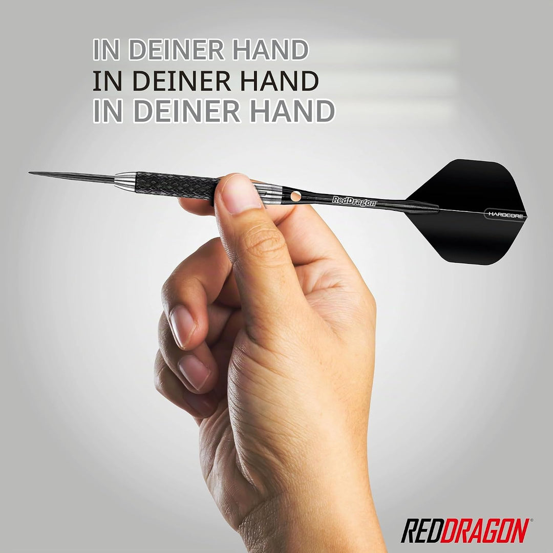 RED DRAGON Rat 26g, 28g, 25g, 30g, 32g oder 35g Tungsten Darts mit Flights und Schäfte 30.0 Gramm, 3