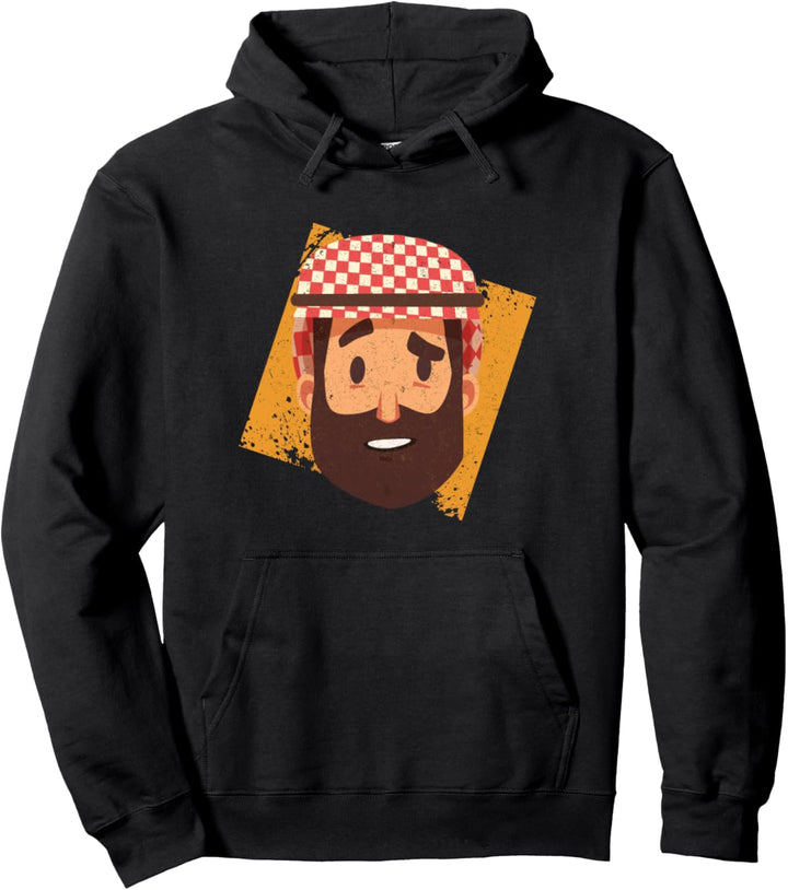 Stolzer Muslim Moslem Araber Arabisch Bart Kultur Geschenk Pullover Hoodie