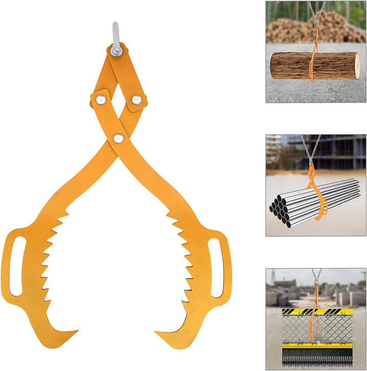 Forstzange Für Baumstämme 21 Inch Rückezange Holzzange Hebezange Holzgreifer Packzange Bis 533 mm 70