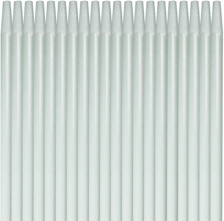 20 Weisse 1m x 7 mm Rankstäbe aus Glasfaser Fiberglas GFK Weiss - 20 Stück 7mm, Weiss - 20 Stück 7mm