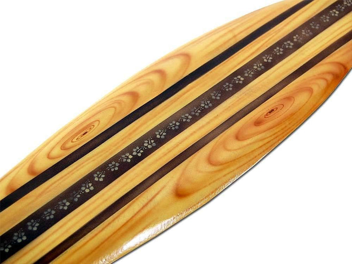 Seestern Sportswear Deko Holz Surfboard 100 cm lang Airbrush Design Surfing Surfen Wellenreiten Surf