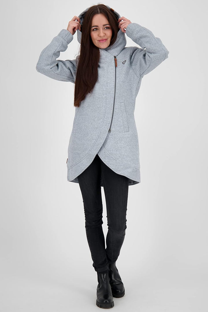 ALIFE and Kickin CarlottaAK Coat – Damen Winterjacke Parka – Mantel mit Kapuze – Perfekt für Kalte T