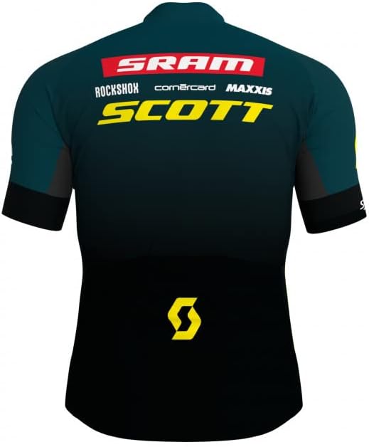 HOMTOL Herren Fahrrad Anzüge Kurzarm Fahrrad Trikot set Atmungsaktive Radtrikot Fahrradbekleidung Se