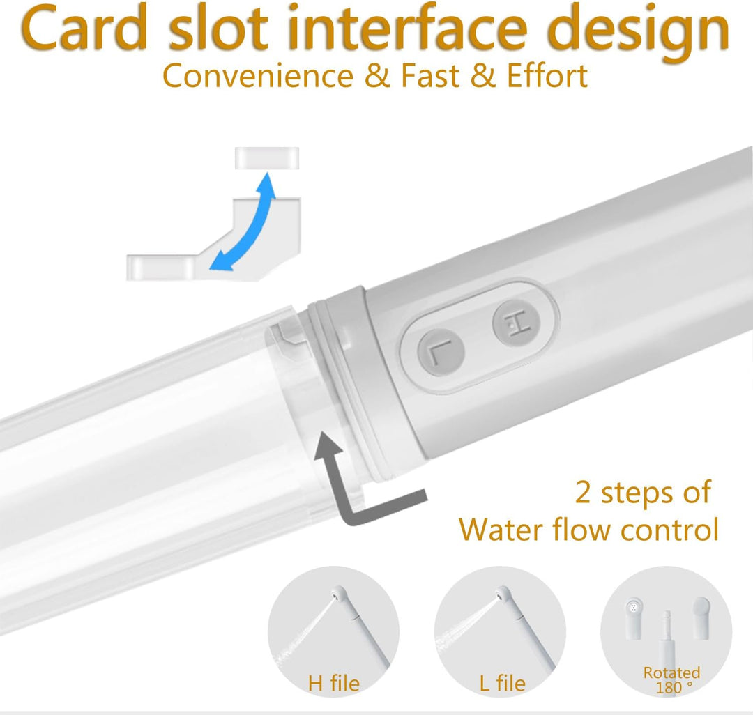 Po Dusche 140ml, IPX6 Wasserdichter Elektrischer Mobiles Reise Bidet Popodusche mit Düse 180-Grad-An
