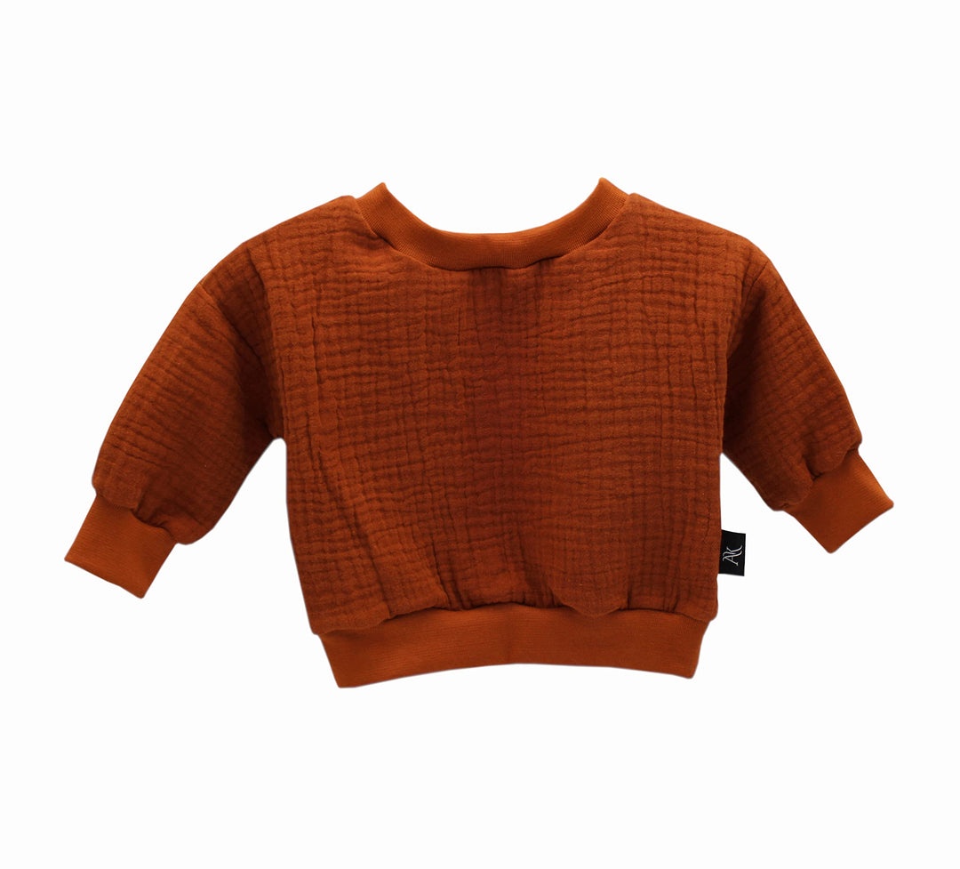 Anna Karinna Kids Musselin Langarmshirt Baby Langarm Pullover Kinder Babykleidung Mädchen und Jungen